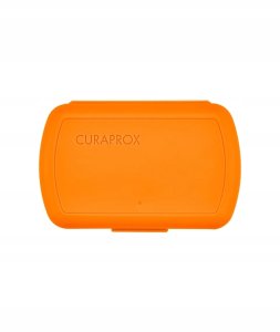 Curaprox TRAVEL SET KIDS POMARAŃCZOWY 2