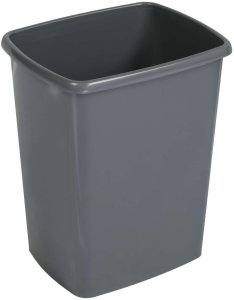 Kosz na śmieci Maul kosz na śmieci 10 l Prostokątny kosz na śmieci z plastiku, polipropylenu (PP) ciemnoszary, biały 7