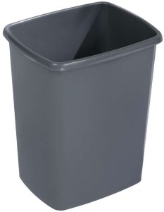 Kosz na śmieci Maul kosz na śmieci 24 l Prostokątny Plastik Ciemny Szary Biały 7