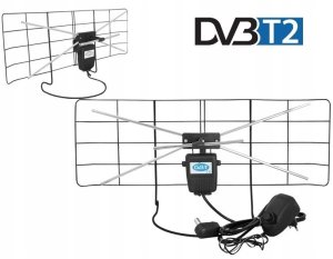 Antena RTV ANTENA TV LX0799/P wewnętrzna z zasilaczem 3