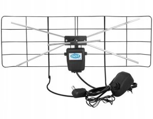 Antena RTV ANTENA TV LX0799/P wewnętrzna z zasilaczem 4