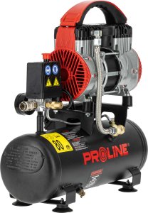 KOMPRESOR BEZOLEJOWY 9L, 750W/1KM, 8BAR, 167L/MIN PROLINE 6