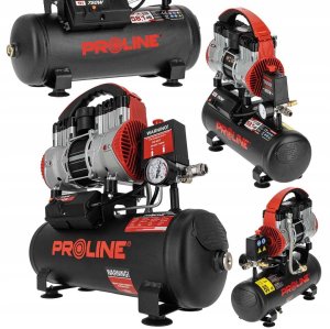 KOMPRESOR BEZOLEJOWY 9L, 750W/1KM, 8BAR, 167L/MIN PROLINE 9