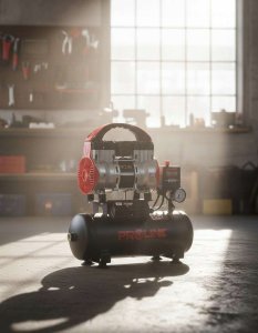 KOMPRESOR BEZOLEJOWY 9L, 750W/1KM, 8BAR, 167L/MIN PROLINE 10