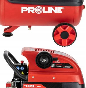 KOMPRESOR OLEJOWY 24L, 1500W/2KM, 8BAR, 169L/MIN PROLINE 14