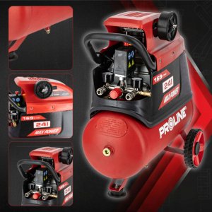 KOMPRESOR OLEJOWY 24L, 1500W/2KM, 8BAR, 169L/MIN PROLINE 15