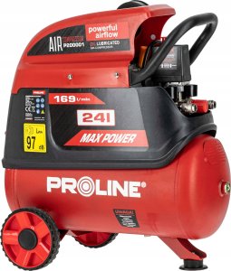 KOMPRESOR OLEJOWY 24L, 1500W/2KM, 8BAR, 169L/MIN PROLINE 7