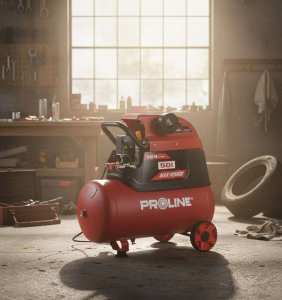 KOMPRESOR OLEJOWY 50L, 1500W/2KM, 8BAR, 169L/MIN PROLINE 13