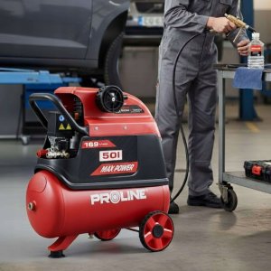 KOMPRESOR OLEJOWY 50L, 1500W/2KM, 8BAR, 169L/MIN PROLINE 14