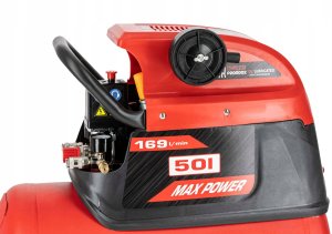 KOMPRESOR OLEJOWY 50L, 1500W/2KM, 8BAR, 169L/MIN PROLINE 9