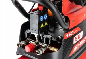 KOMPRESOR OLEJOWY 50L, 1500W/2KM, 8BAR, 169L/MIN PROLINE 10