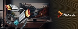 Kabel Reagle HDMI - HDMI 3m srebrny 2