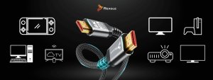 Kabel Reagle HDMI - HDMI 3m srebrny 5