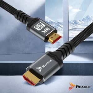 Kabel Reagle HDMI - HDMI 3m srebrny 8
