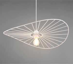 Lampa wisząca RL Light Lampa wisząca do salonu Chapeau R31451031 parasol japandi biały 6