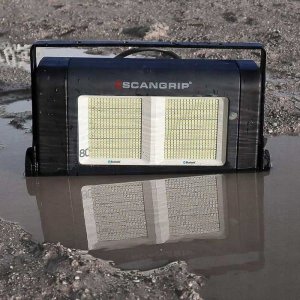 Scangrip Lampa do oświetlania dużych obszarów roboczych 80000 lm SITE LIGHT 80 03.5269 w walizce transportowej 49.0390 7
