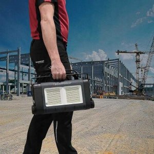 Scangrip Lampa do oświetlania dużych obszarów roboczych 80000 lm SITE LIGHT 80 03.5269 w walizce transportowej 49.0390 8