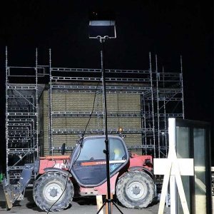 Scangrip Lampa do oświetlania dużych obszarów roboczych 80000 lm SITE LIGHT 80 03.5269 w walizce transportowej 49.0390 9
