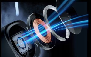 Ładowarka Spigen Essential EF223MS Qi2 Rotary Magnetic - Ładowarka indukcyjna MagSafe 3w1 do iPhone, AirPods i Apple Watch 15W (Black) 5