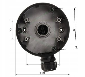 UCHWYT KAMERY STG-1280ZJ-DM46(BLACK) STG 2