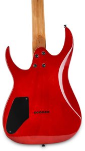 Golden Guitar Gitara elektryczna superstrat Strat3 - wiśnia one size 10