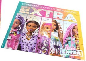 Barbie puzzle holograficzne 56el. 2