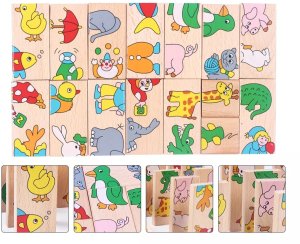 Swede Domino drewniane 3