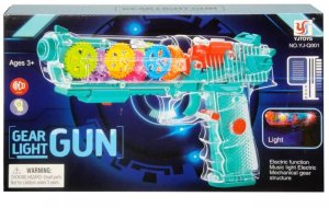 Swede Pistolet transparentny ze światłem i dźwiękiem 2