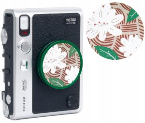 LoveInstant Naklejka Dekoracyjna Na Dekielek Do Fuji Fujifilm Instax Mini Evo / 3m / Kwiaty Retro 2
