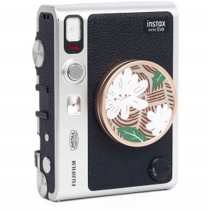 LoveInstant Naklejka Dekoracyjna Na Dekielek Do Fuji Fujifilm Instax Mini Evo / 3m / Kwiaty Retro 7