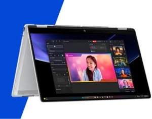 Laptop HP OmniBook X Flip 2-in-1 NG AI 14-fm0002nw - Ultra 5 226V | 14"-3K-OLED-Touch | 16GB | 1TB | Win11Home | Glacier Silver 11