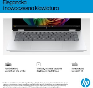 Laptop HP OmniBook X Flip 2-in-1 NG AI 14-fm0002nw - Ultra 5 226V | 14"-3K-OLED-Touch | 16GB | 1TB | Win11Home | Glacier Silver 7