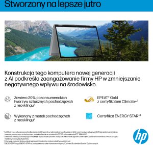 Laptop HP OmniBook X Flip 2-in-1 NG AI 14-fk0003nw - Ryzen AI 7 350 | 14"-3K-OLED-Touch | 32GB | 1TB | Win11Home | Meteor silver 7