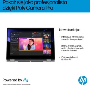 Laptop HP OmniBook X Flip 2-in-1 NG AI 14-fk0003nw - Ryzen AI 7 350 | 14"-3K-OLED-Touch | 32GB | 1TB | Win11Home | Meteor silver 8