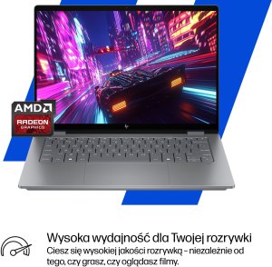 Laptop HP OmniBook X Flip 2-in-1 NG AI 14-fk0003nw - Ryzen AI 7 350 | 14"-3K-OLED-Touch | 32GB | 1TB | Win11Home | Meteor silver 11