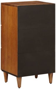 vidaXL Bufet z szufladą orzech włoski 40 x 33,5 x 75 cm Drewno z mango 5