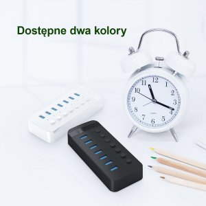 HUB USB Orico 16x USB-A 3.2 Gen1 (CT2U3-16AB-EU-BK-BP) 17