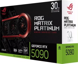 Karta graficzna Asus ROG Matrix Platinum GeForce RTX 5090 30th Anniversary Edition 32GB GDDR7 DLSS4 (ROG-MATRIX-RTX5090-P32G-30TH) 15