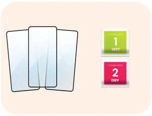 3-PAK Szkło Hartowane Do Motorola Edge 50 Ultra (Pełne, Curved, Ochronne) 7