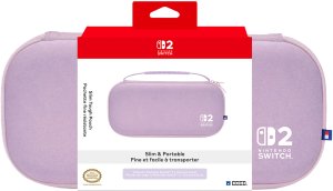 HORI Slim Tough Pouch protective case, lavender, Switch 2 3