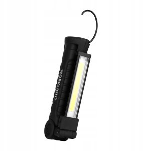 LATARKA LED COB 3W+1W AKUMULATOR 0472 13