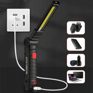 LATARKA LED COB 3W+1W AKUMULATOR 0472 5