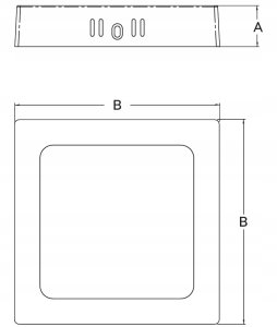 OPRAWA DOWNLIGHT FABRO LED 6W, 540LM, AC220-240V BIAŁA 3