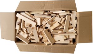 Wood OK Drewno rozpałkowe, świerkowe, suche, 25 kg, woodok 149
