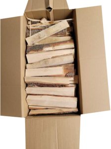 Wood OK Drewno rozpałkowe, świerkowe, suche, 25 kg, woodok 211
