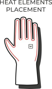 Heat Experience HeatX Heated Nordic Gloves XL Black 5