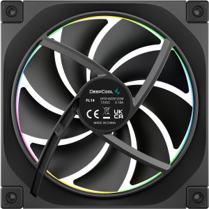 Wentylator Deepcool Obudowa komputera Wentylator 14 cm Czarny 1 szt. 3