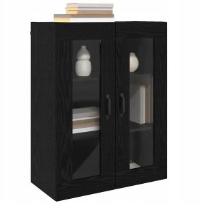 Wisząca Szafka Ścienna Czarny 69.5 x 34 x 90 cm Lumarko! 3