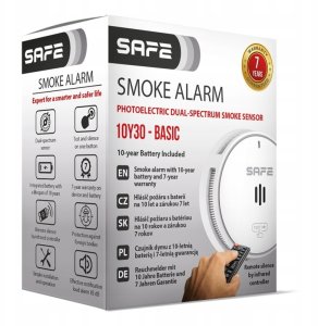 Czujka pożarowa SAFE 10Y30-BASIC 5