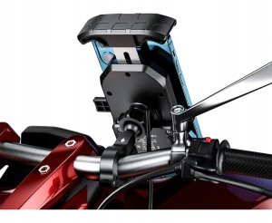 eXtremestyle Uchwyt motocyklowy na telefon z ładowarką indukcyjną i szybką USB-C - R15W-PD (UCH000191) 9